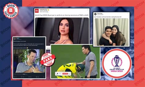 On A Sticky Wicket: Misinformation Around ICC ODI World Cup 2023 Goes ...