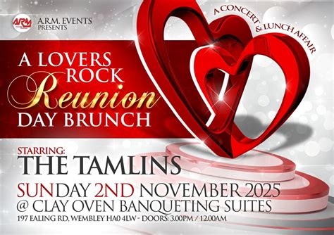 A Lovers Rock Union, Clay Oven Banqueting Suite, Harrow, 2 November ...