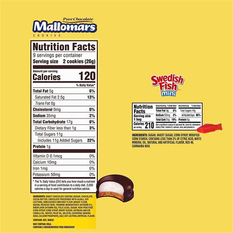 Buy NABISCO Mallomars Chocolate Cookies Boxes + Bonus Swedish Fish Mini ...