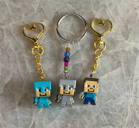 Image result for Minecraft Keychain Blind Box's
