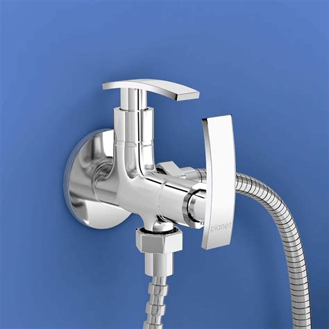 Planet 2 in 1 Angle Cock/2 Way Angle Valve for Bathroom with Teflon ...