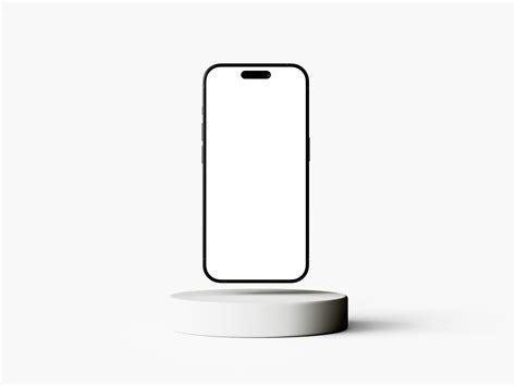 iPhone Screen Mockup – PSD Template