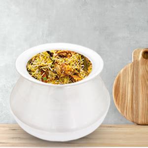 Buy GONATURS Heavy Biryani Pot with Lid | Aluminium Biryani Handi ...
