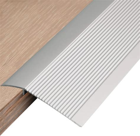 Amazon.com: Hrokz 4 inch Floor Transition Strip Threshold Ramp Aluminum ...