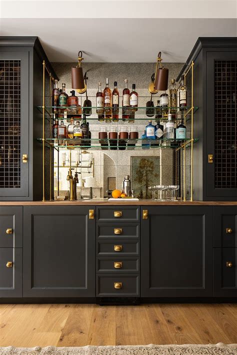 House Tour: Perfectly Serene in Grand Rapids - Design Chic | Home bar ...