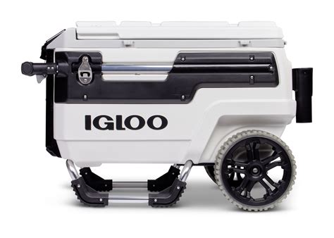 Buy Igloo Trailmate Marine 70 Quart, Wheeled Cooler, White and Black ...