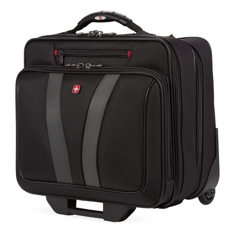 Wenger Luggage Granada Pro 15.6" Wheeled Laptop Case Bag, Black, One ...