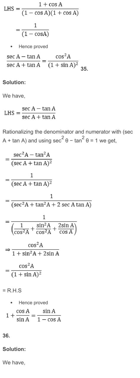 RD Sharma Class 10 Maths Exercise 6.1 Solutions - RD Sharma Solutions