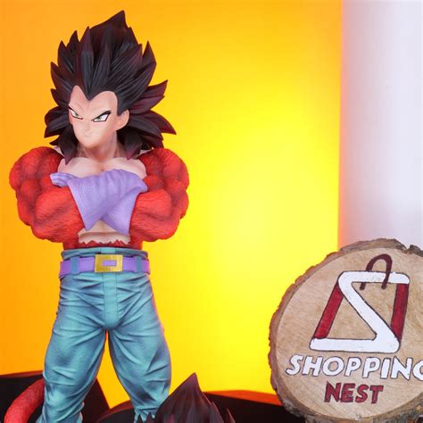 Anime Vegeta Dragon Ball Z Figurine | PVC | 30cm Action Figure with 2