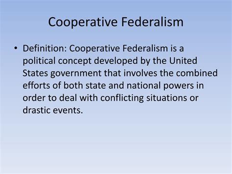 Co-operative Federalism Diagram 的图像结果