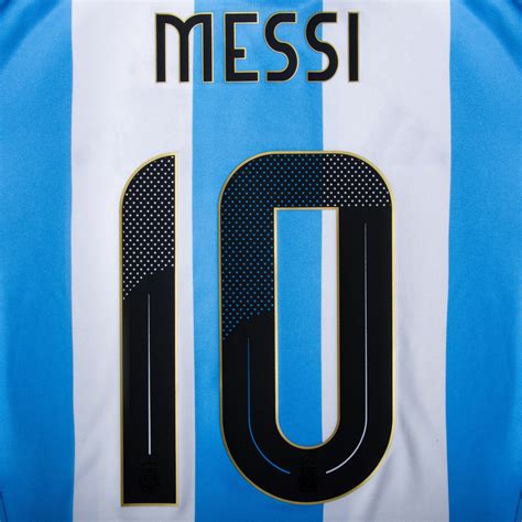 MESSI 10 (Argentina) 24/25 Name & Number Set – Soccer Locker