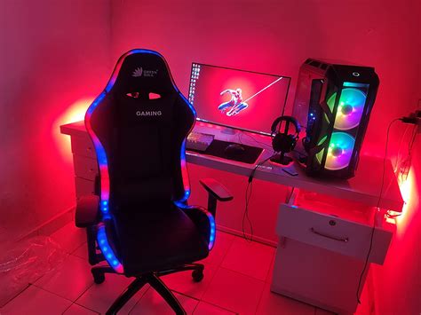 Green Soul Thunder RGB Lights Gaming Chair, Ergonomic Multi-Functional ...