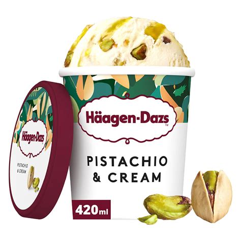 Haagen-Dazs Pistachio & Cream Ice Cream 420 ml Online at Best Price ...