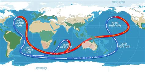 Cold Ocean Current World Map 的图像结果