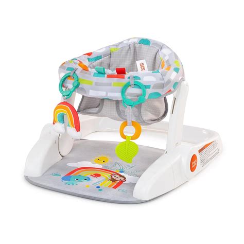 Amazon.com : Bright Starts Learn-to-Sit Baby Floor Seat, 2-Positions ...