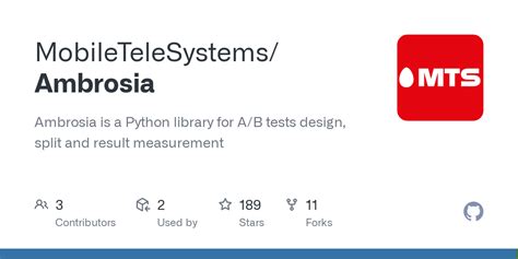 Image result for Ambrosia A/B Testing Python Library