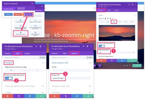 Effet "Ken Burns" dans Divi sans plugin (tutoriel)