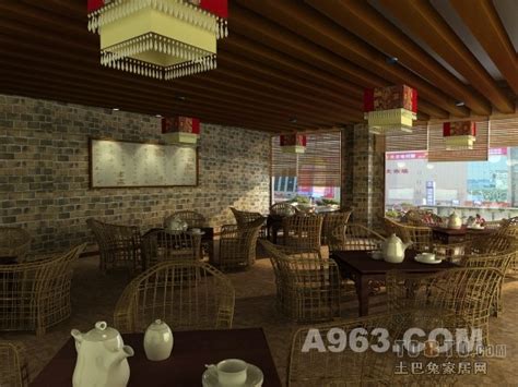 300平特色中式茶餐厅设计装修效果图-京创装饰|空间|家装设计|郑州京创装饰公司 - 原创作品 - 站酷 (ZCOOL)