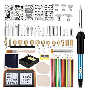 CALANDIS 90/Set 60W Wood Burning Pen Set Pyrography For Woodburning ...