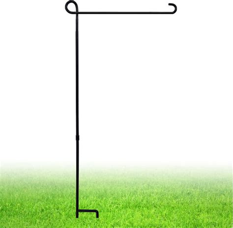Amazon.com : ESTTOP Garden Flag Stand, Thickened Pole Sturdy Straight ...