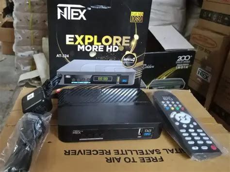 NTEX MPEG-4 Set Top Box | 150+ Full HD TV Channels
