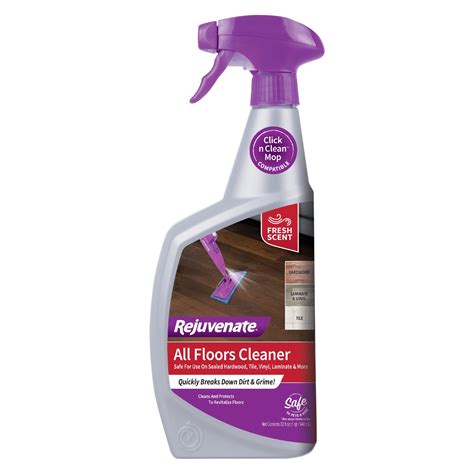 Rejuvenate All Floors Cleaner, Fresh Scent, PH Neutral, Residue-Free ...