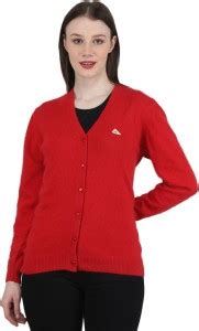 Red Cardigan (लाल कार्डिगन) - Buy Red Cardigans online at Best Prices ...