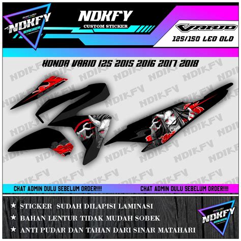 Jual STRIPING SIMPEL HONDA VARIO 125/150 LED OLD NEZUKO DEMON SLAYER ...