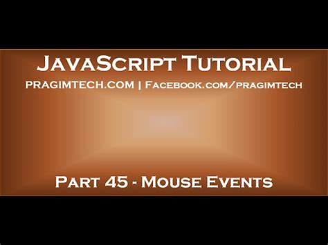 Image result for Mouse Events JavaScript