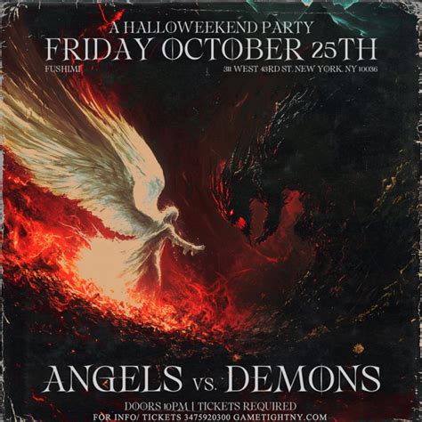 Fushimi Times Square Angels & Demons Halloween Party 2024 Tickets ...