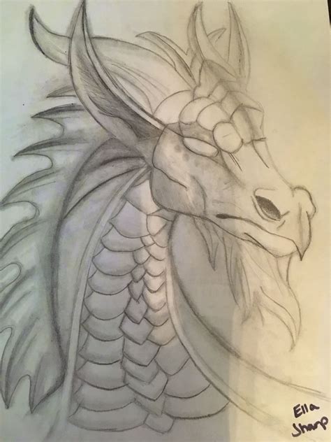 Dragon Pencil Drawing: A Journey Into Imagination and Creativity