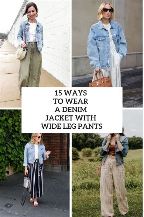 Bottoms To Wear With Denim Jacket at Minnie Steadman blog