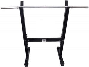IBS Duty Bicep Stand for Biceps & Triceps Exercises (Black) Triceps Bar ...