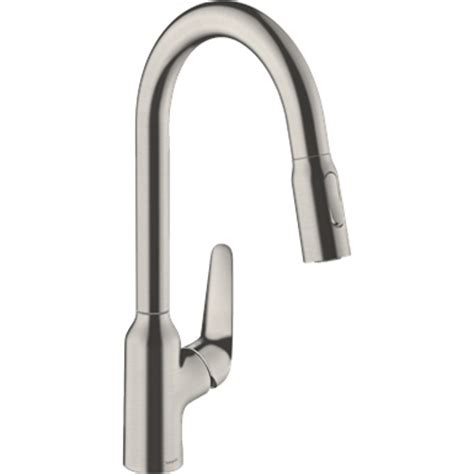 BIM objects - Free download! Single lever kitchen mixer with pull-out ...
