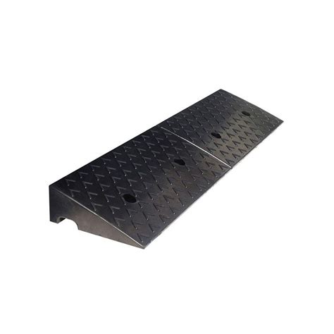 Buy 4.8-10CM Loading Ramps, Black Rubber Vehicle Ramps The Mall Parking ...