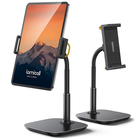 Tablet Stand Holder, Gooseneck Tablet Mount - Lamicall 360 Degree ...