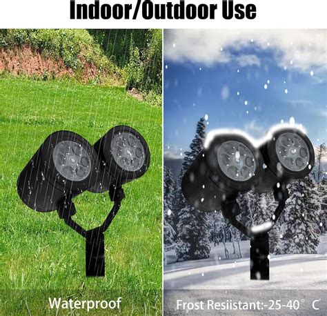 Buy Christmas 2-in-1 Christmas Projector Lights Outdoor - Christmas ...