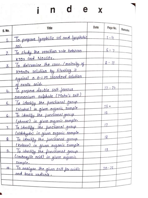 Class 12 Chemistry Practical Exam Questions 的图像结果