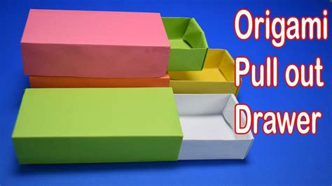 Image result for How to Make a Paper Drawer Box
