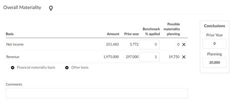 Image result for Materiality Audit