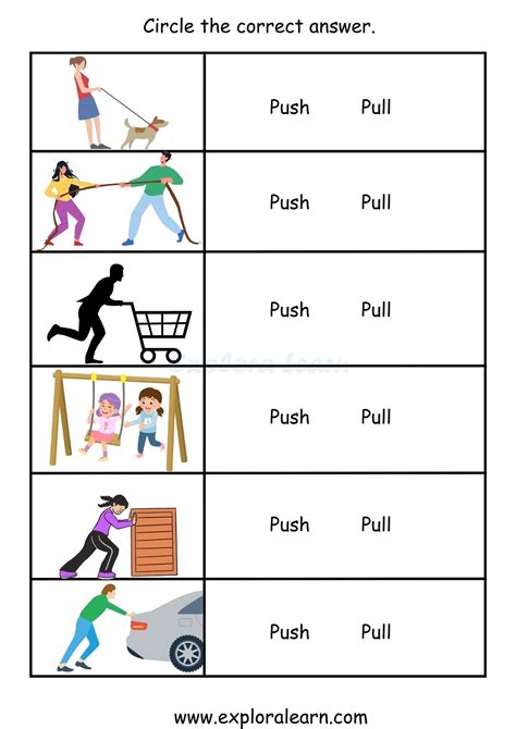 Fun Science worksheet Activities for First Graders