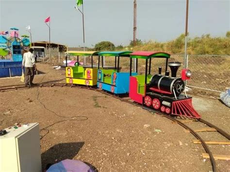Train Rides - 25 Seater Children Park Joy Trains Manufacturer from Sanand