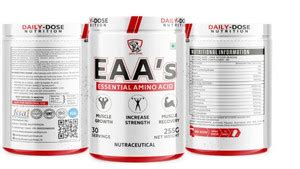 Daily Dose Nutrition Advanced EAA-BCAA For Muscle Growth, Reduce Muscle ...