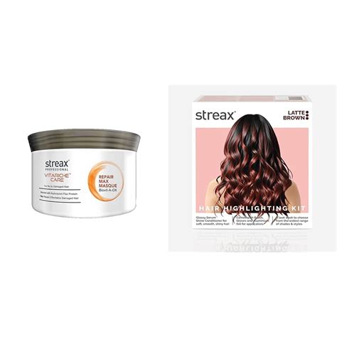 Streax Vitariche Care Smooth and Shine Hair Mask For Women Hair Colour ...