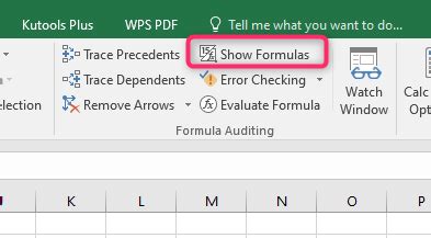 Image result for Display Formulas Excel