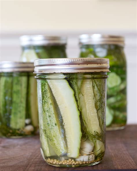 Pickle Jar Kosher Dill Pickle Spears Recipe | Ball® Mason Jars