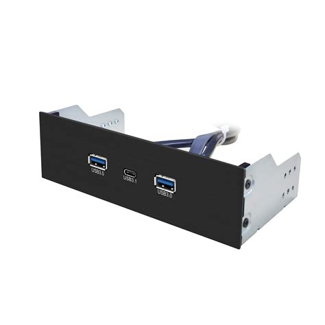 Buy EZDIY-FAB 2-Port USB3.0 Type A + USB3.1 Type C GEN 2-5.25 inch ...