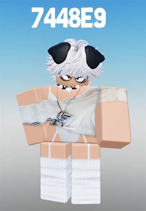 Femboy Roblox outfit catalog avatar creator code | Avatar creator, Cute ...