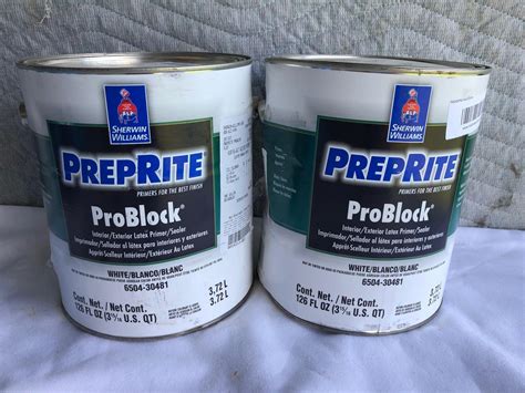 1 Gallon of Sherwin Williams PrepRite ProBlock Albion Primer | #3863934980