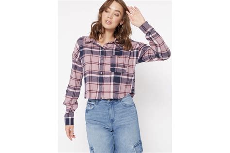 Pink Flannel Shirt